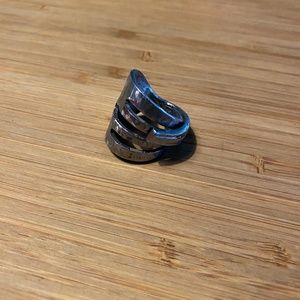 RARE 1950'S SILVER FORK RING